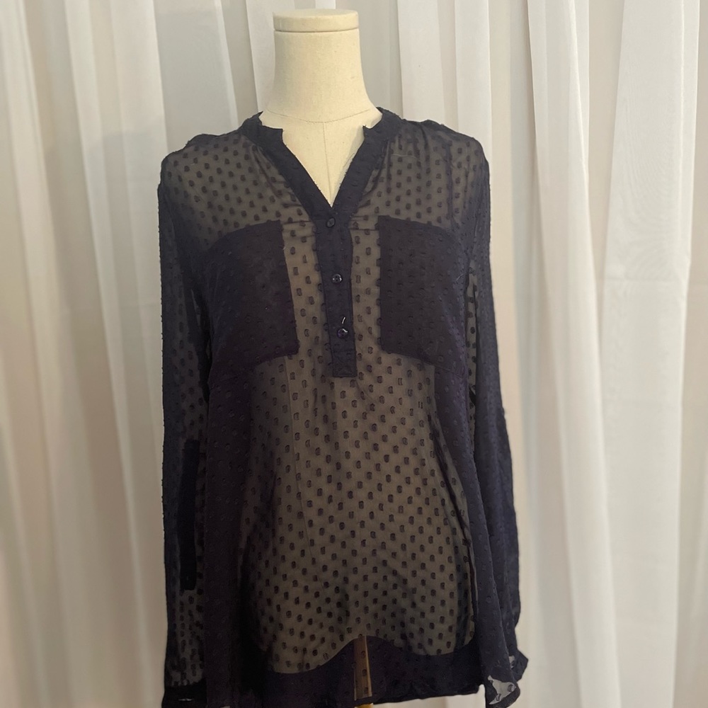 Danielrainn sheer blouse